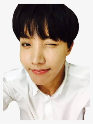 Wow Look At This Transparent Sleepy Winky Hobi ∩‿∩ - Bts J Hope Winking #9427997