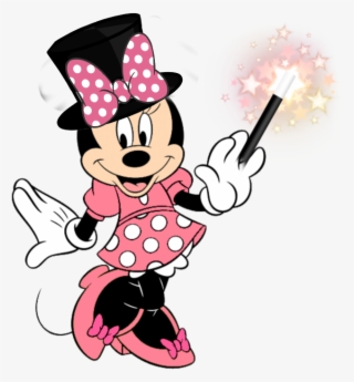 Minnie Sticker - Pink Minnie Mouse Drawing #9428002