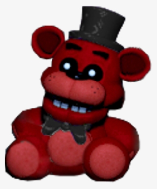 #fnaf #fnafworld #redbear #redbear #plush #redbearplush - Cartoon #9428965