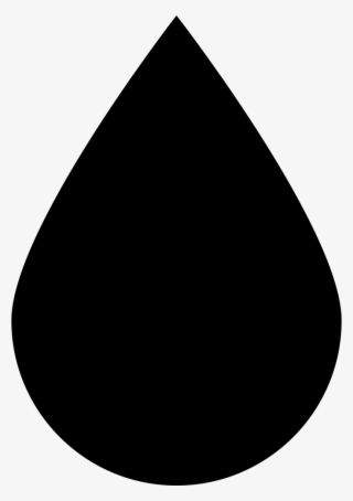 Png File - Water Drop Black #9430183