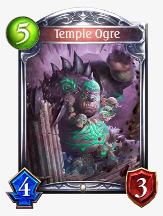 Unevolved Temple Ogre Evolved Temple Ogre - Shadowverse Lion Cards #9430649