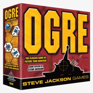 Ogresixthedition-b - Steve Jackson Games Ogre: Sixth Edition #9430759