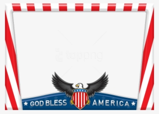 Free Png Download God Bless Americaframe Png Images - Bald Eagle #9431273 Free Png Download God Bless Americaframe Png Images - Bald Eagle #9431273
