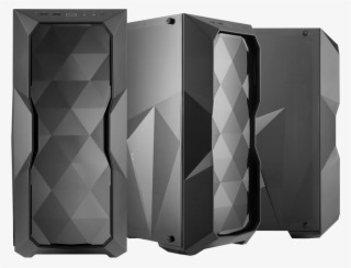 Aesthetic Diamond Cut Design - Cooler Master Masterbox Td500l #9431427