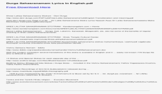 Durga Sahasranamam Lyrics In Lakshmi, Saraswati, Bhagavathi, - Solutions Upper Intermediate Unit 7 Test 1 #9431450