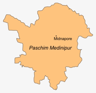 File Paschim Wikipedia Png Paschim Medinipore - Map #9431922