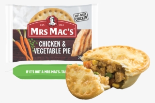 Chicken & Vegetable Pie - Mrs Macs Halal Pie #9432588
