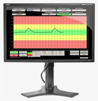 Lm400 Repeat Length Monitor- Length Measurement System - Computer Monitor #9433972
