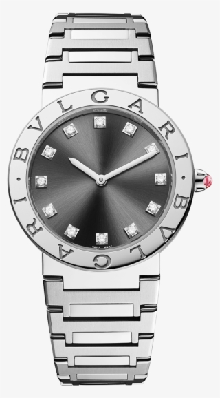 Bvlgari Bvlgari Lady Watch Watch Steel Black - Omega Speedmaster Diamond Bezel Black #9435014