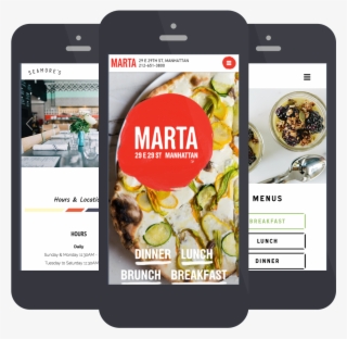 1186 X 1122 11 0 - Restaurant Website On Phone #9435132