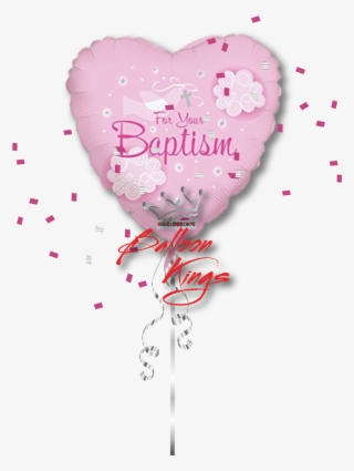 For Your Baptism Girl - Heart #9435800