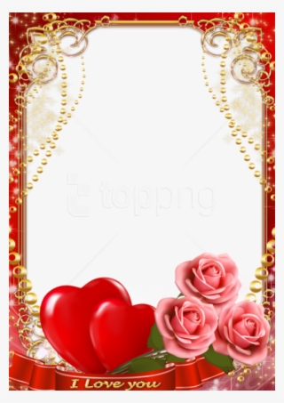 Free Png Red Hearts Transparent Frame Background Best - Mensagens Do Dia Internacional Das Mu #9435928