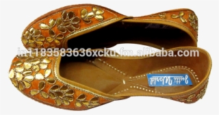 Punjabi Girls/ Ladies Leather Jutti - Punjabi Juti For Girls #9436254