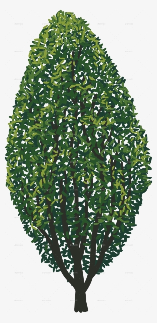 Tree 13 No Stroke - Christmas Tree #9436286