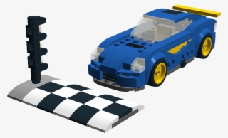 Blue Car - Lego Digital Designer Car Downloads #9436469