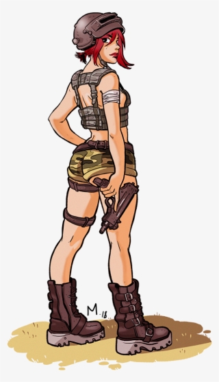 Hunter Girl - Pubg Girl Art #9437571