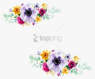 Free Png Flower Design For Wedding Invitation Png Image - Flower Design For Wedding Invitation Png #9437851