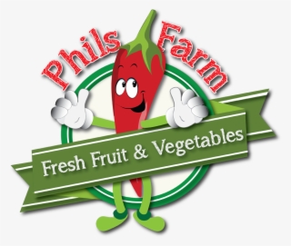 Printing Logo Design For Phils Farm Fresh Fruit And - Vegetable #9438777