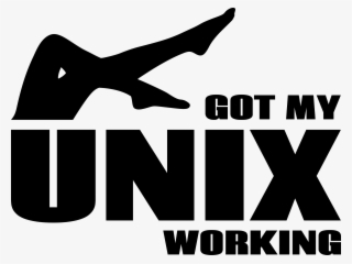 This Free Icons Png Design Of Got My Unix Working #9439208