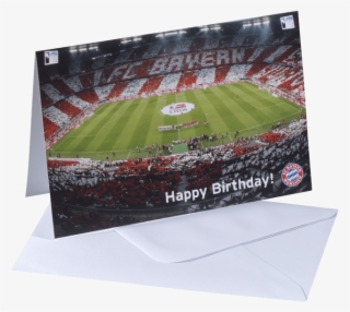Card Happy Birthday - Soccer-specific Stadium #9439649