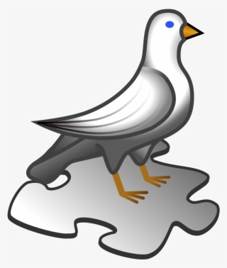 File - Bird Template - Svg - Physics Png #9440166