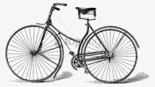Free Png Vintage Bicycle Vector Png Image With Transparent - Vintage Bicycle Vector #9440939