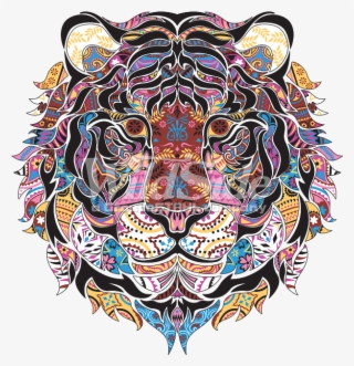 Mosaic Tiger - Tiger Mosaic #9442013