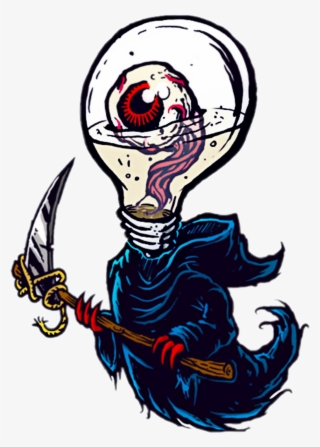 #eye #eyes #death #urban #art #popart #sticker #hell - Illustration #9443575