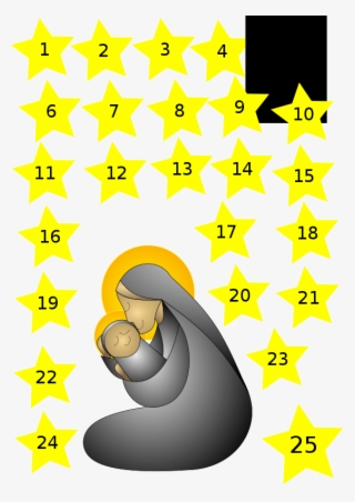 Free Advent Calender - Advent And Christmas Clipart #9444137