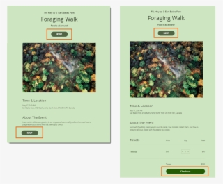 Hiding The Rsvp Button From The Events Details Page - Stony Coral #9444280