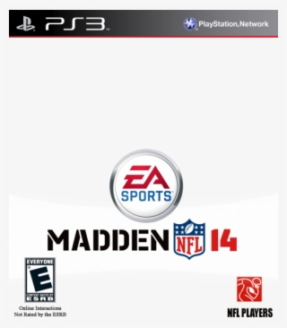 Blank Madden 2014 Cover - Blank Madden Cover Png #9444357