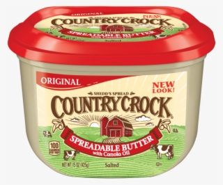 600 X 513 21 - Country Crock Spreadable Butter With Canola Oil #9444400