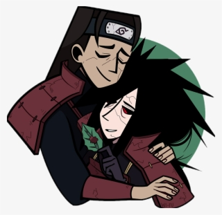 #anime #naruto #madara #hashirama - Cartoon #9444506
