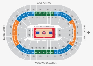 Interactive Seating Chart Little Caesars Arena