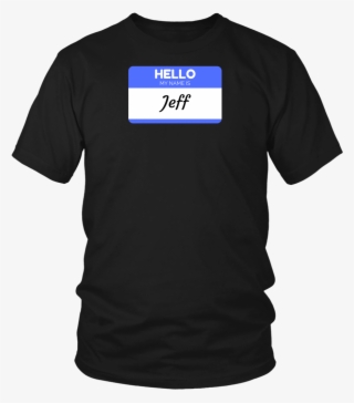 Hello My Name Is Jeff Blue - Star Trek Discovery Shirt #9445223
