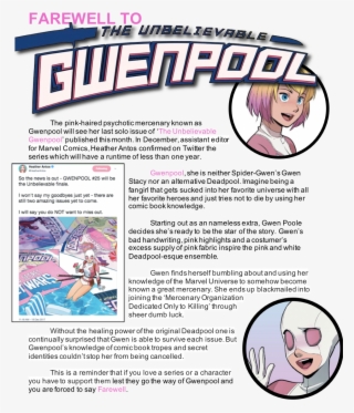 Gwenpool #9446291