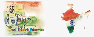 Apswdp Is Registerd With Darpan , Niti Aayog (formerly - India Map Black And White #9446361