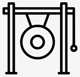 Gong Music Instrument Audio Sound Comments - Circle #9446413