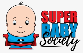 Super Baby Society Logo 2018 - Bebe Super Hero Cartoon #9447189