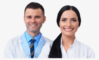 Dbs Two Dentists Smiling For Collection Of Bills - Physician #9447252