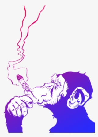 Smoke Monkey - Monkey Smoke Png #9448119