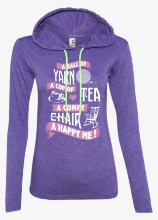 A Ball Of Yarn Ladies Ls T-shirt Hoodie - Sweat Dries Blood Clots Bones Heal Wrestling Shirt #9448611