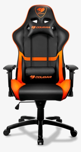 Gaming Chair K-type King Size - Cougar Armor Black Orange #9448870