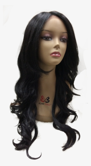 Wig 3 - Perruque Cheveux Noirs Long #9453117