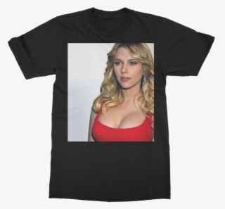 Scarlett Johansson ﻿classic Adult T-shirt - Girl #9457178