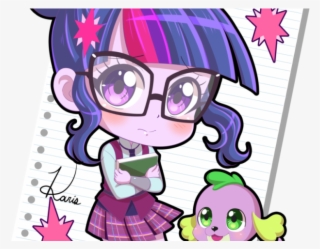 Anime Clipart Sparkle - My Little Pony Equestria Girl Chibi #9457398