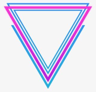 Triangle Sticker - Iheart 80's #9457574