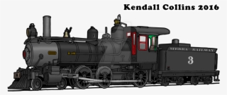 Drawn Railroad Steam Powered Train - Rockabye Baby Lullaby Renditions #9458945