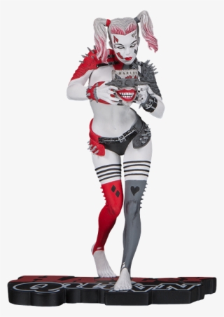 Metal Harley Quinn - Greg Horn Harley Quinn Statue #9458978