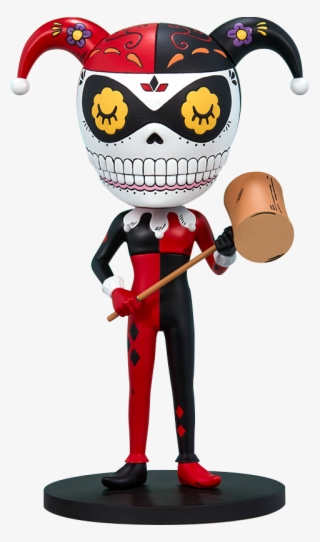 Unruly Industries Harley Quinn Calavera Designer Toy - Harley Quinn #9459106